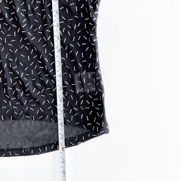 Guess // sheer top with gold accents // Size Large - Picture 3 of 5